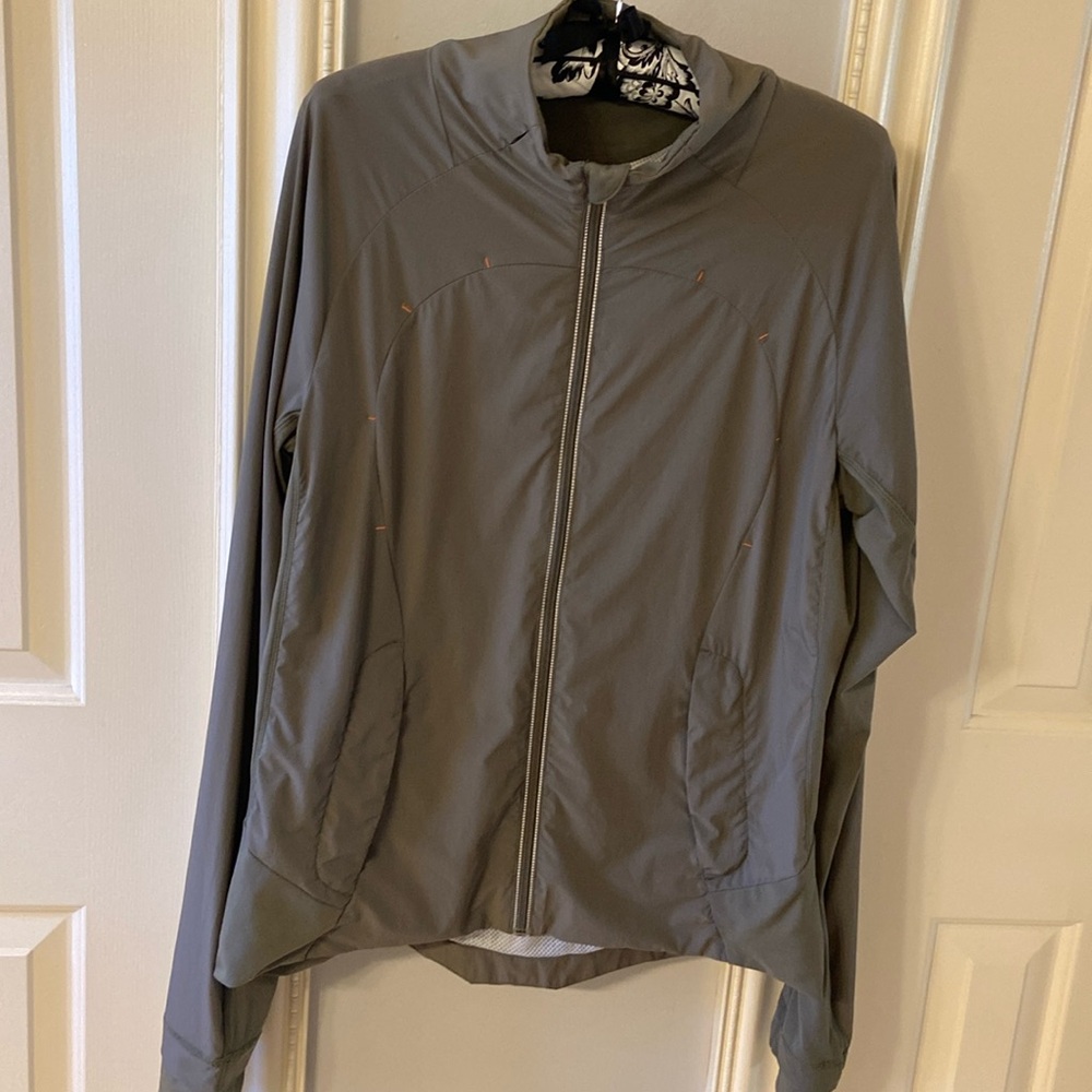 lululemon athletica Gray Bomber Jacket